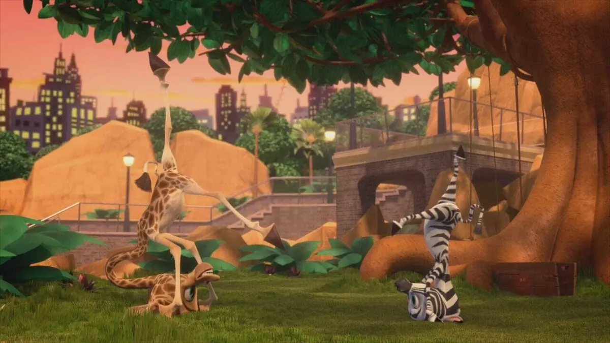 Madagascar : la savane en délire S03E02 Lucia on t'aime !