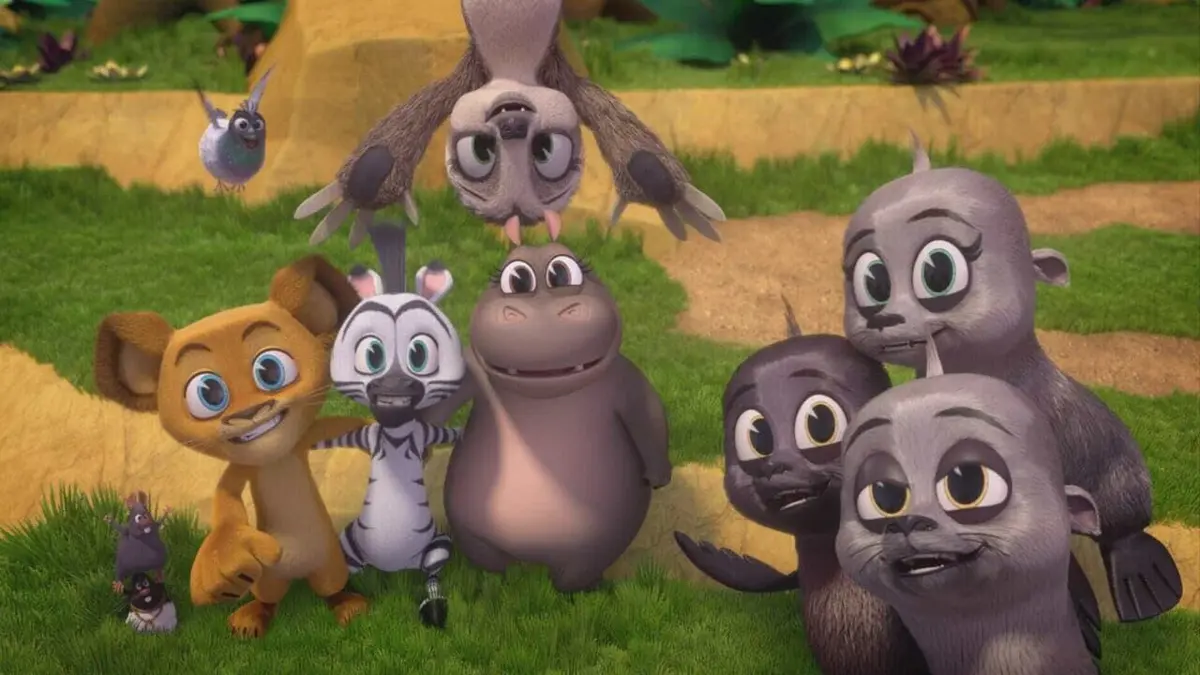 Madagascar : la savane en délire S03E03 Mission : Réveil pour le réveillon