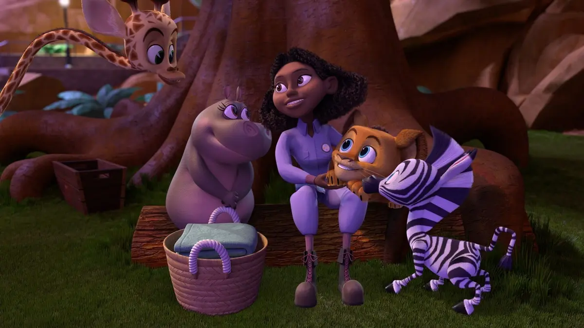Visuel de Madagascar : la savane en délire S03E06 Odee l'Okapi