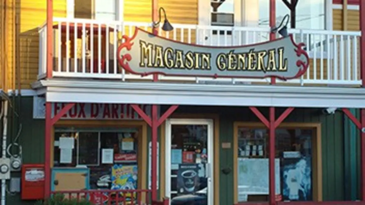 Magasin général Le Relais du village, magasin général de Bonsecours