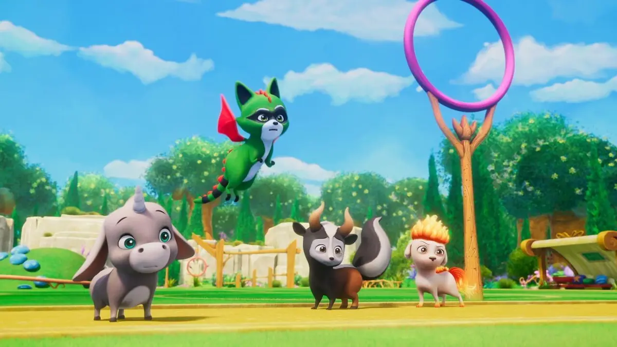 Magicampers, les Aventures de Rosie & Cornelis S01E02 Darly's Messy Magical Map / Pixsqueaks