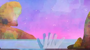 De l'autre côté de l'étendage
