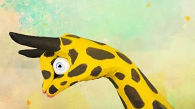 Girafe et l'argent