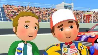 La course automobile de Manny