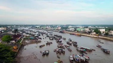 Vietnam, le marché flottant