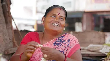Inde, le marché aux fleurs