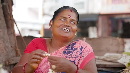 Marchés du monde Inde, le marché aux fleurs