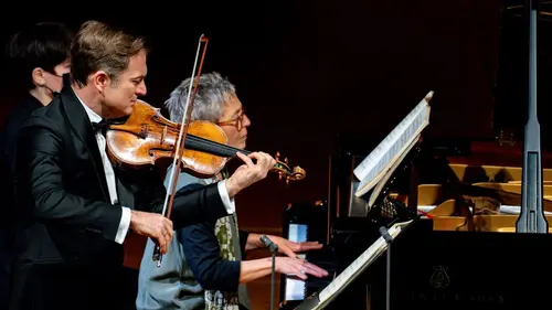 Casting Maria João Pires et Renaud Capuçon à Gstaad