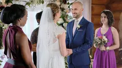 Mariage parfait sous la neige