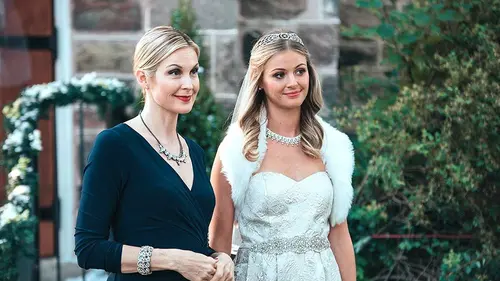 Mariage sous la neige