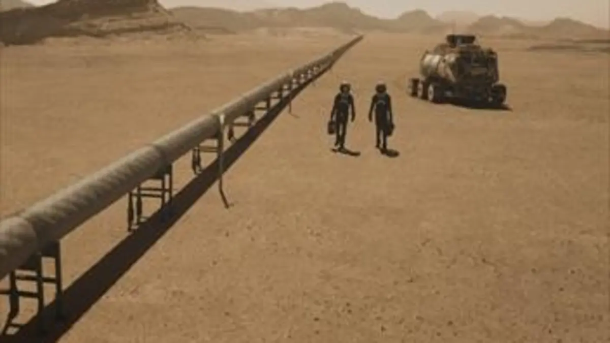 Mars S02E02 Deux mondes distincts