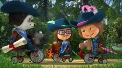 Masha et Michka S03E12 Masha et les Trois Mousquetaires