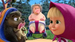 Masha et Michka S07E06 Mon petit hérisson