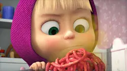 Masha et Michka S05E14 Bas les pâtes !
