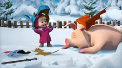 Masha et Michka  S05E24 La princesse et le dragon