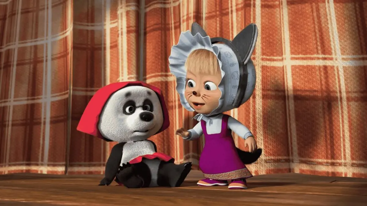 Masha et Michka S08E04 Le Petit Chaperon rouge