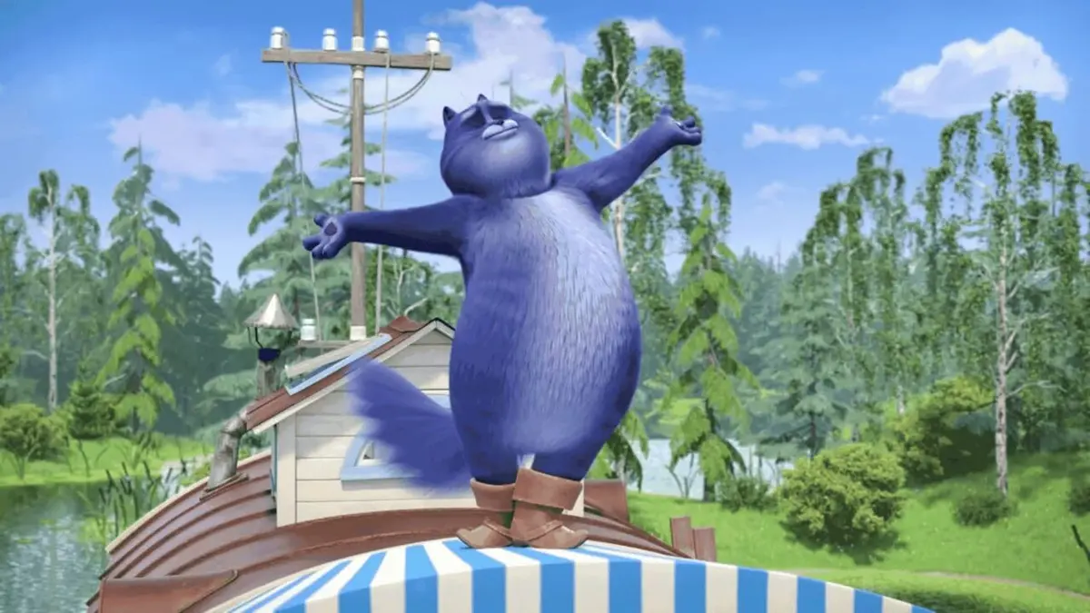 Masha et Michka S08E06 Le Chat botté