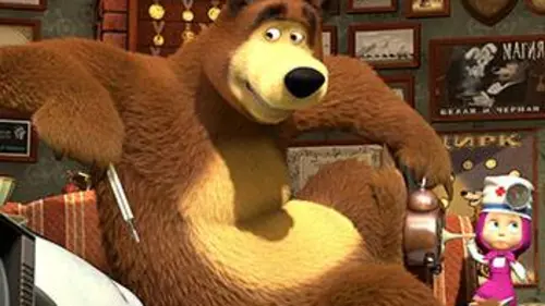 Masha & Michka S01E05 Joue avec les loups