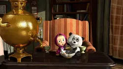 Masha et Michka S02E02 Cours petit poney