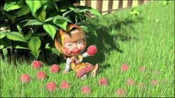 Masha et Michka S01E18 Mon bébé a faim