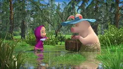 Masha et Michka  S05E09 Pour une poignée de framboises