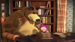 Masha et Michka  S05E03 Y'a quoi a l'intérieur ?