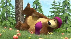 Masha et Michka S02E12 Michka est tombé sur la tête en streaming