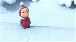 Masha et Michka S01E04 A qui est la trace ?