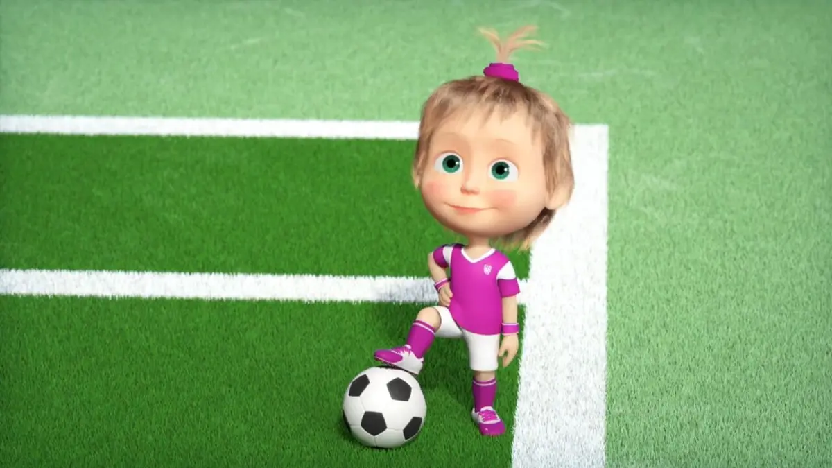 Masha et Michka : Edition football S01E05 Ne sous-estime pas l'adversaire
