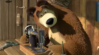 Masha et Michka S01E18 Mon bébé a faim