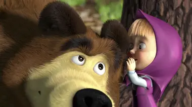 Masha et Michka S02E26 Ce n'est qu'un au revoir