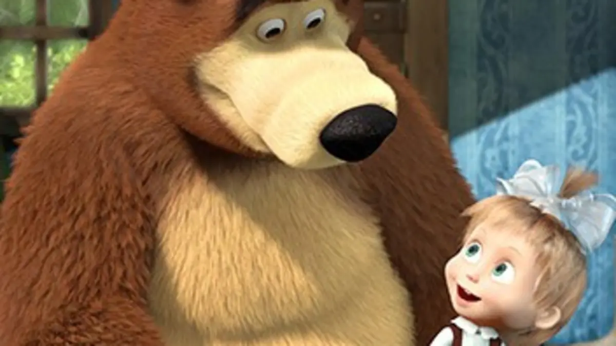 Masha & Michka S01E18 Mon bébé a faim
