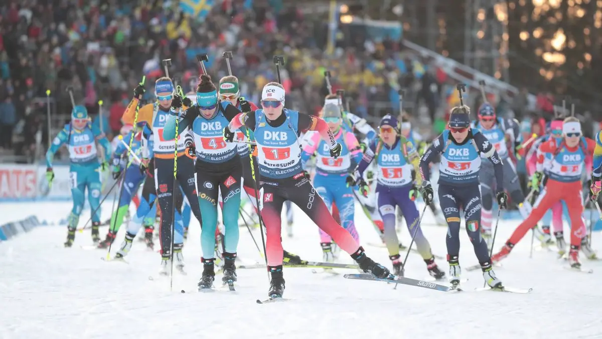 Mass start 12,5 km dames Biathlon Coupe du monde 2020/2021