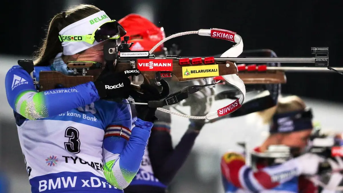 Mass start 12,5 km dames Biathlon Coupe du monde 2020/2021
