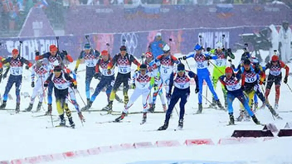 Mass Start 15 km messieurs Biathlon Coupe du monde 2015/2016