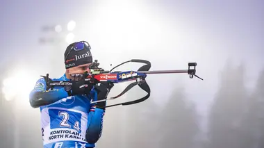 Mass start 15 km messieurs Biathlon Coupe du monde 2020/2021
