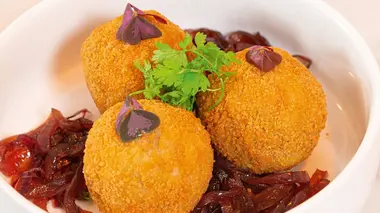 Les cromesquis au foie gras