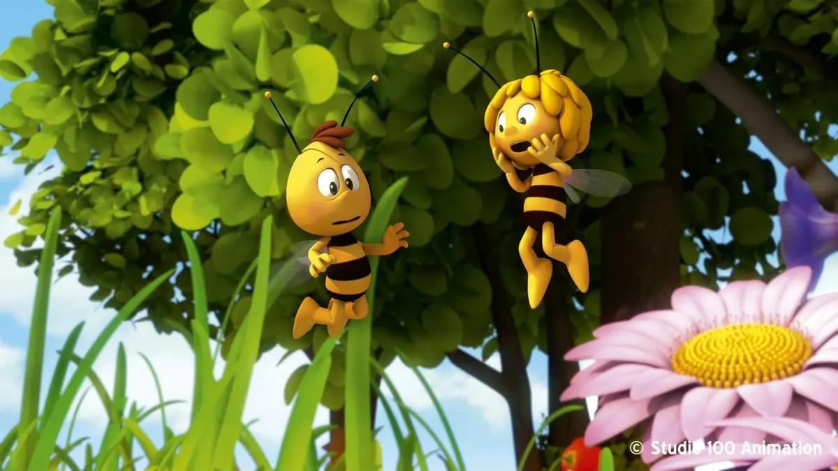 Maya l'abeille S01E07 La ruche au bois dormant