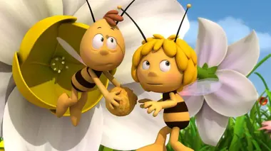 Maya l'abeille 3D S01E61 La pelote arc-en-ciel