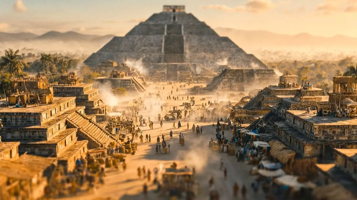 Mayas : la guerre des rois divins Le réveil de la cité des dieux