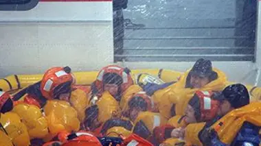 Hélicoptère en chute libre, vol Bristow 56 Charlie