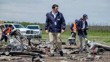 Mayday, dangers dans le ciel Descente gelée