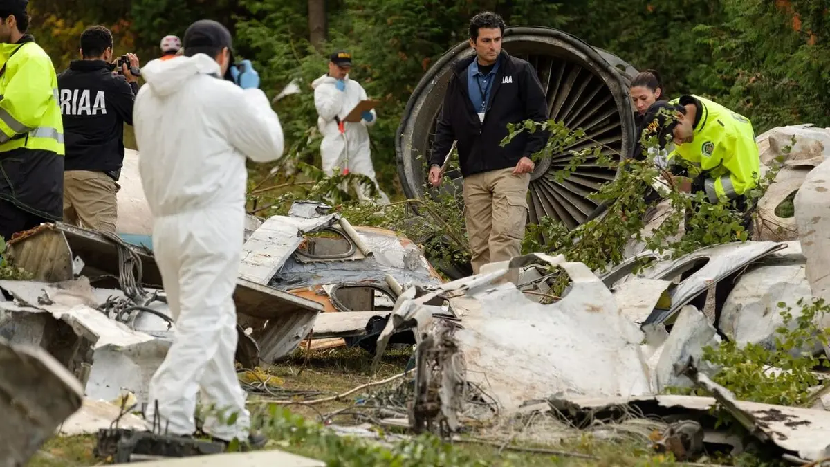 Visuel de Mayday, dangers dans le ciel Échange fatal