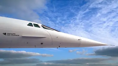 Mayday, dangers dans le ciel Le Concorde en flammes