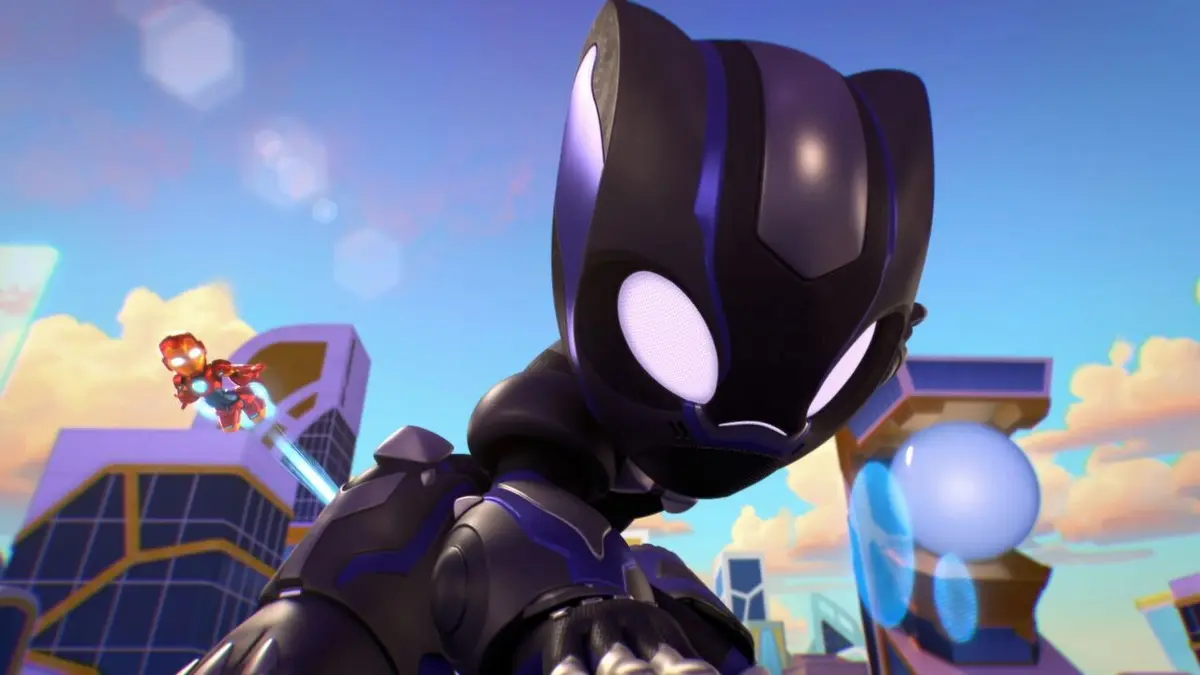 Meet Iron Man and His Awesome Friends S01E08 Rencontre Black Panther