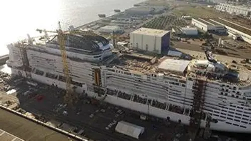 Méga constructions Paquebot Meraviglia, le défi de Saint-Nazaire