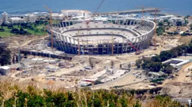 Un stade de classe internationale, Afrique du Sud