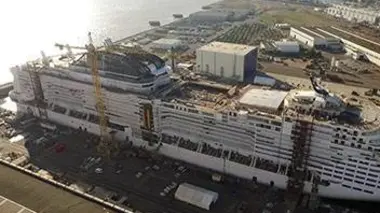 Méga constructions Paquebot Meraviglia, le défi de Saint-Nazaire
