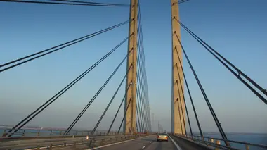 Le pont du Danemark à la Suède