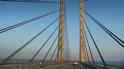 Mégastructures Le pont du Danemark à la Suède
